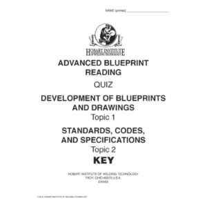 Advanced Blueprint Reading - Keys to Test