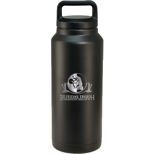 33.8oz Black Laser Etched Tumbler