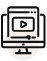 A digital learning icon