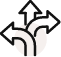 A pathway icon